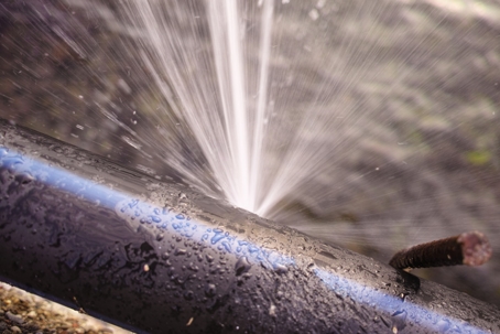 Emergency plumbing leak repair